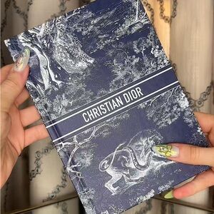Christian Dior Blue and White Notebook